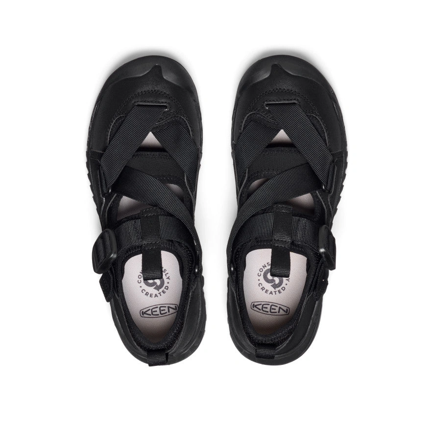 Unisex Hoodzerra Sandalet Siyah Siyah  |  Günlük Konfor ve Şıklık